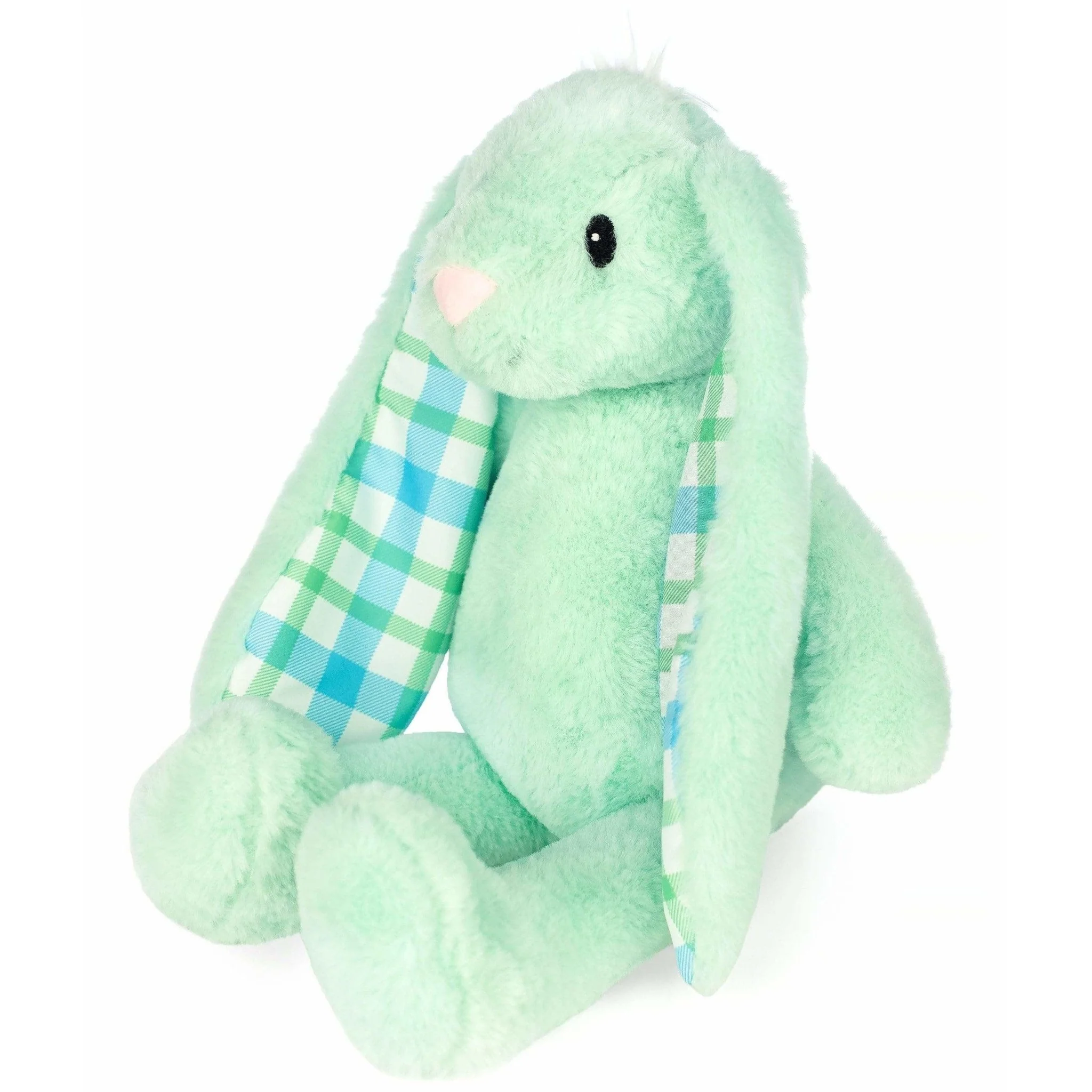 14 Inch Green Plush Bunny - Image 3