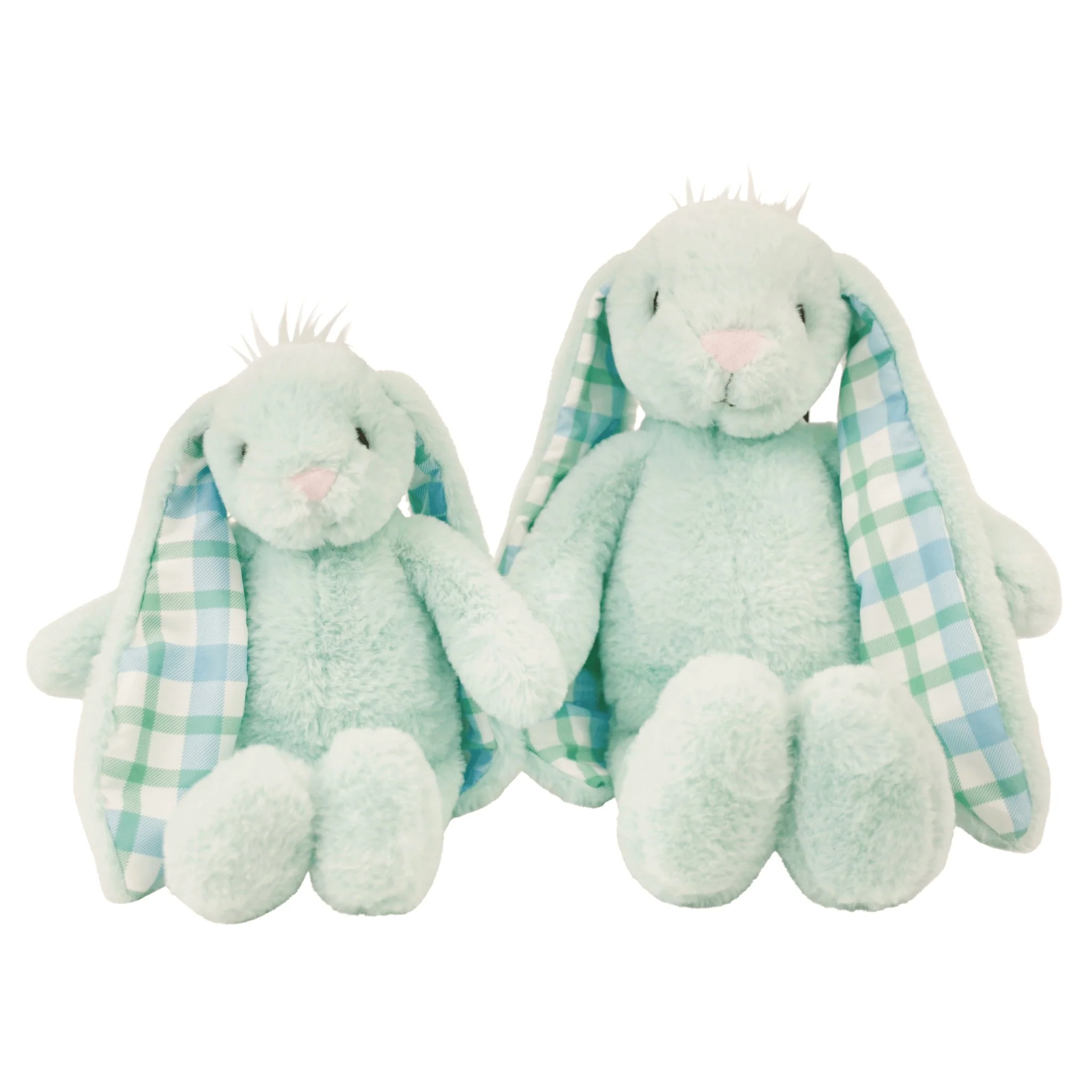 14 Inch Green Plush Bunny - Image 4