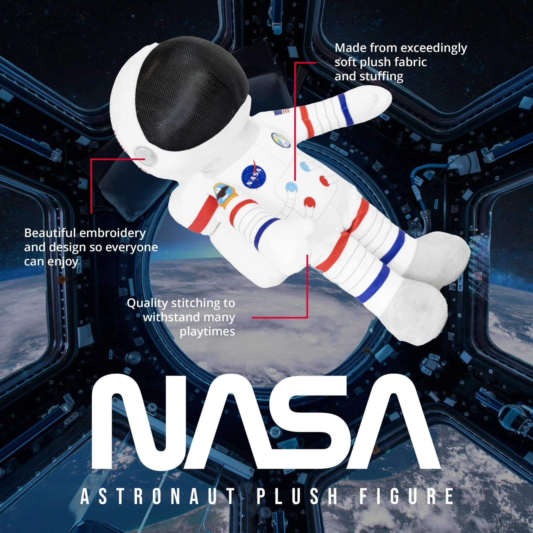 NASA | Astronaut 36 Inch Plush Figure - Image 2