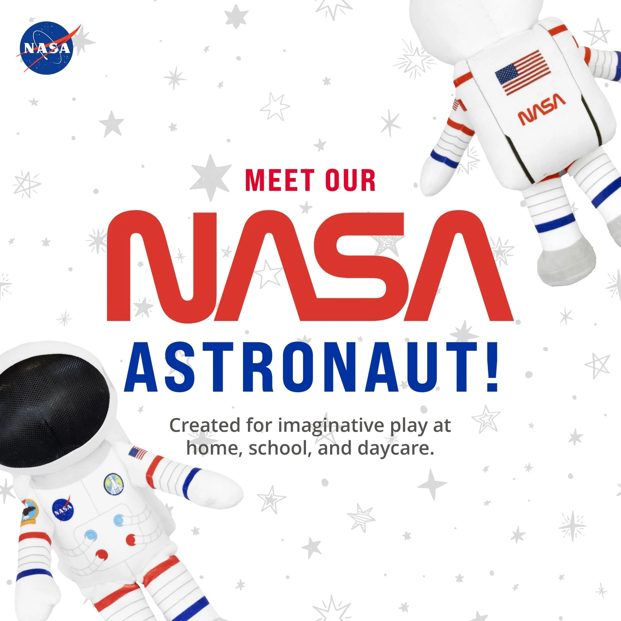 NASA | Astronaut 36 Inch Plush Figure - Image 3