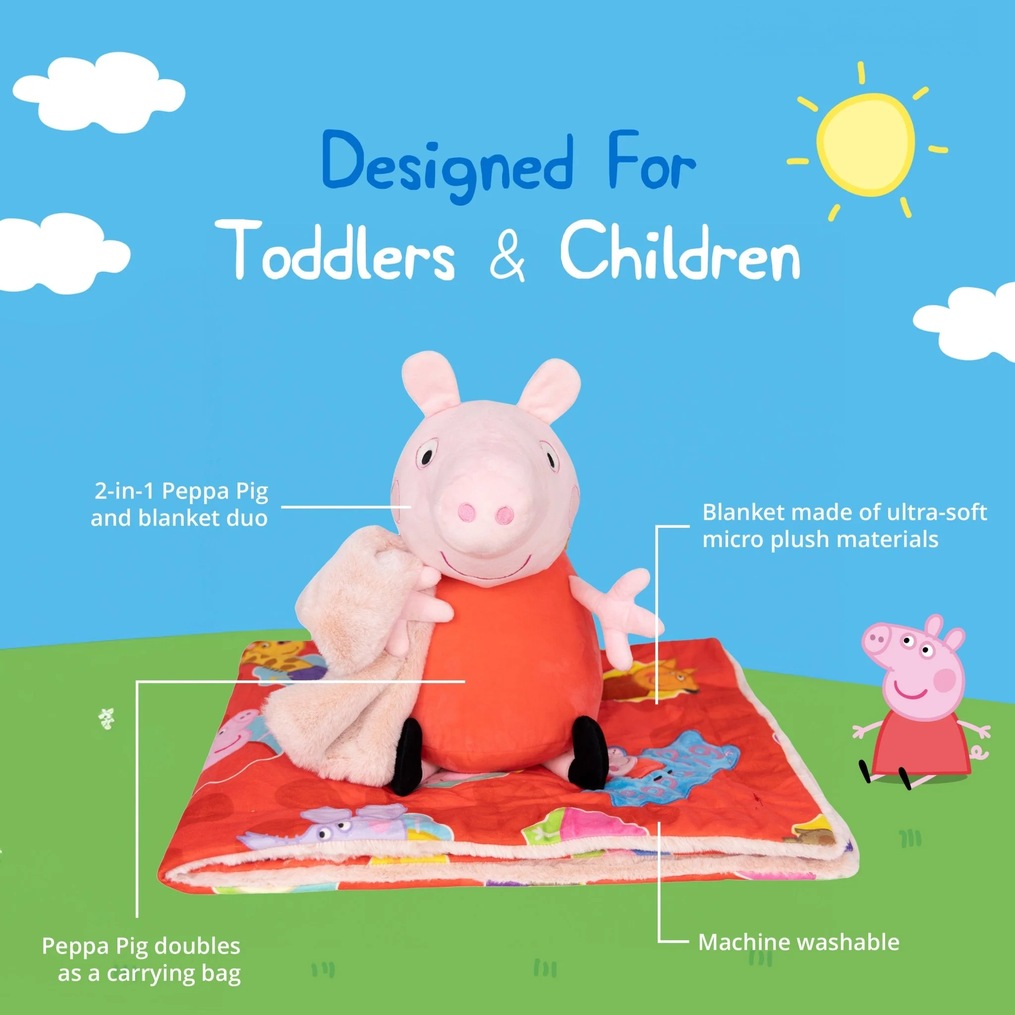 HASBRO Peppa Pig Blankie Bestie - Image 6