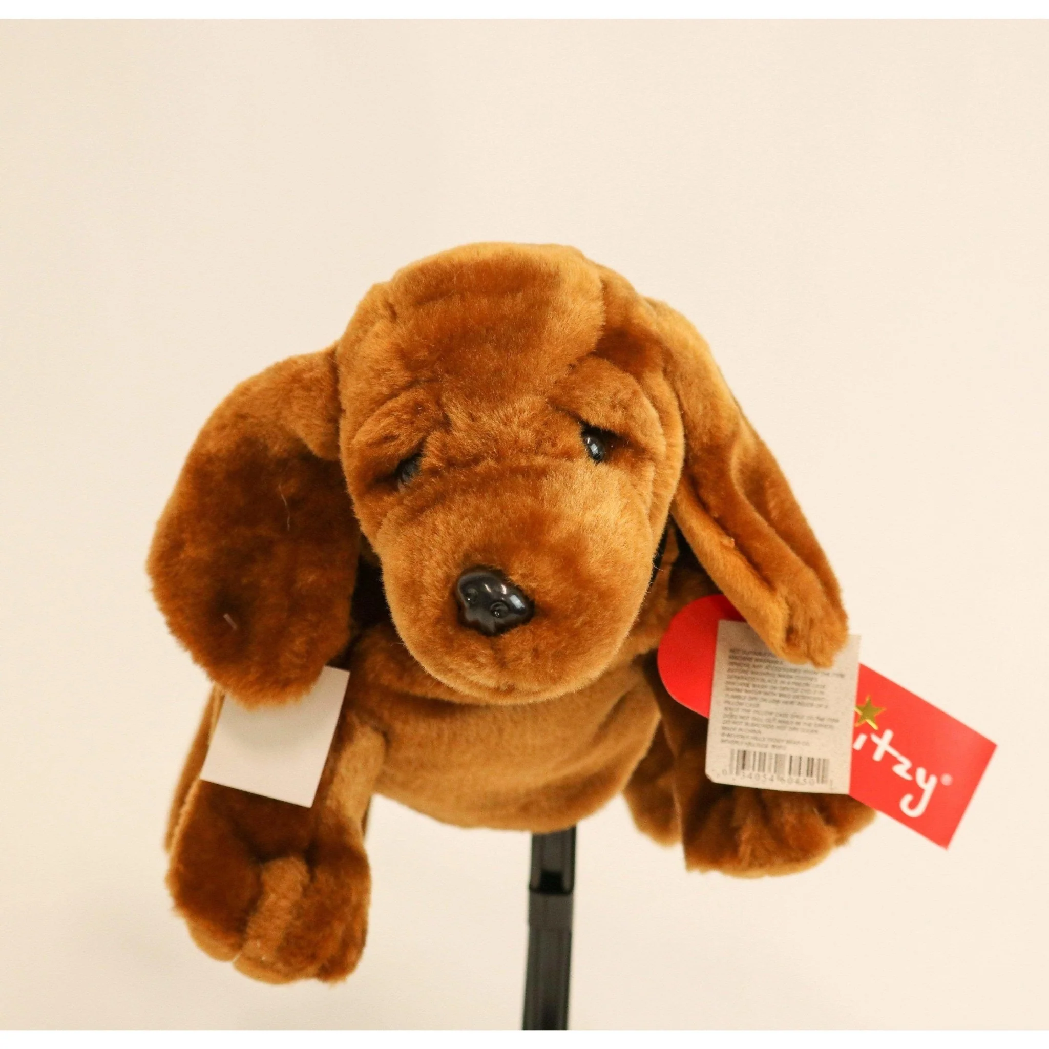 Plush Dachshund Hand Puppet